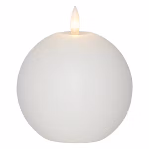 LED Blockljus Flamme Rustic