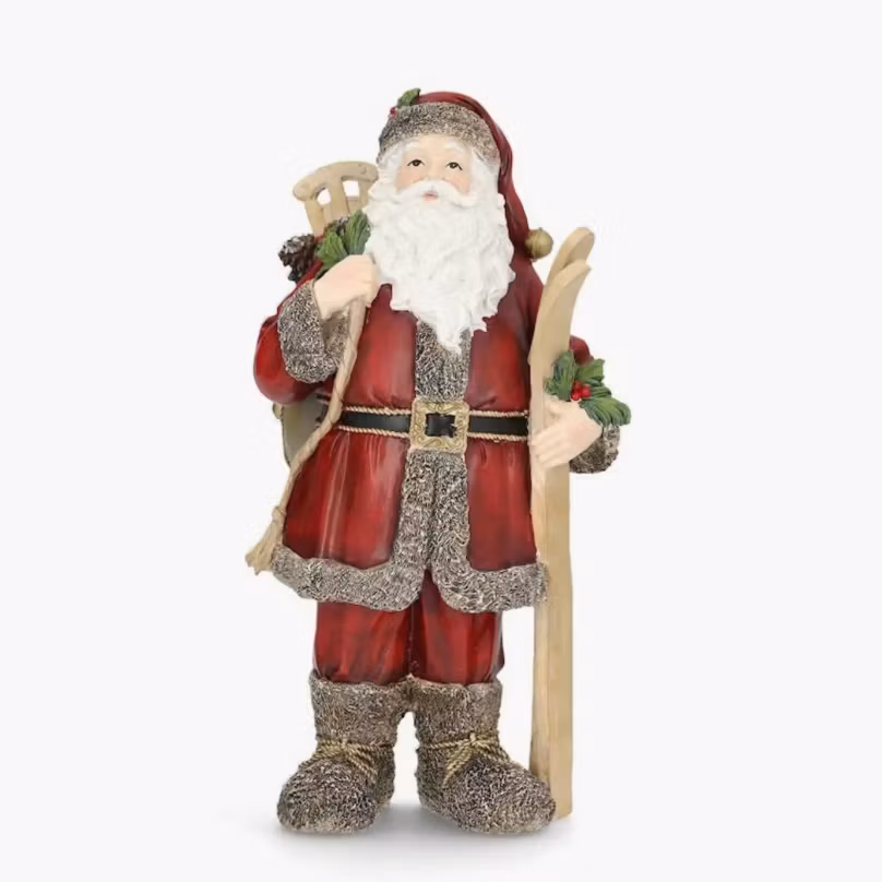 Tomte Med Skidor
