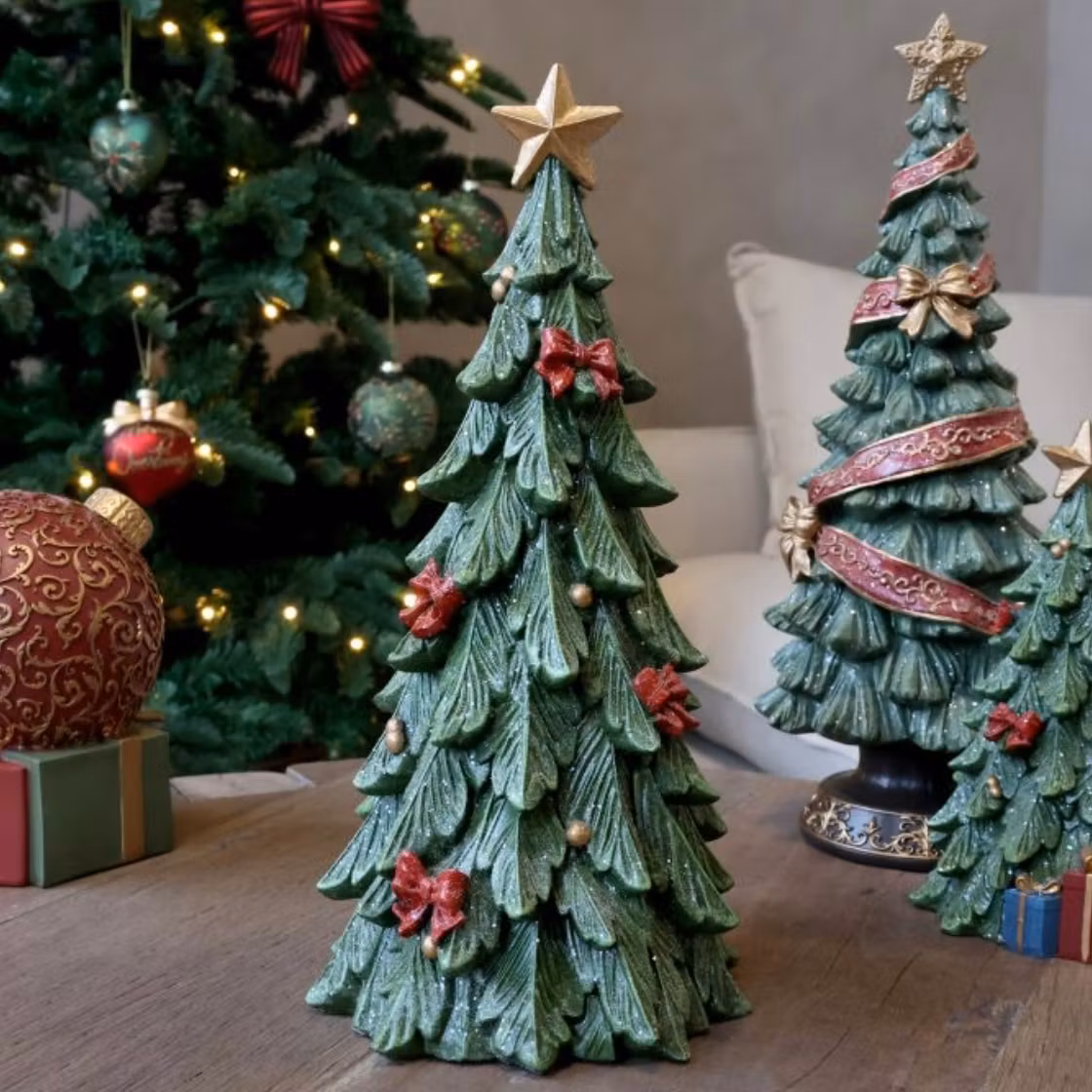 Noël Julgran med rosetter