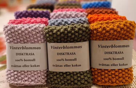 Handstickad disktrasa – en hållbar vardagsfavorit