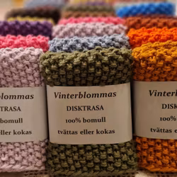 Handstickad disktrasa – en hållbar vardagsfavorit