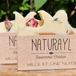 1001 Nätter – ekologisk naturtvål med bergamott, ingefära, ylang-ylang och geranium