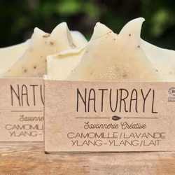 Kamomill & Lavendel – ekologisk naturtvål med ylang-ylang och getmjölk