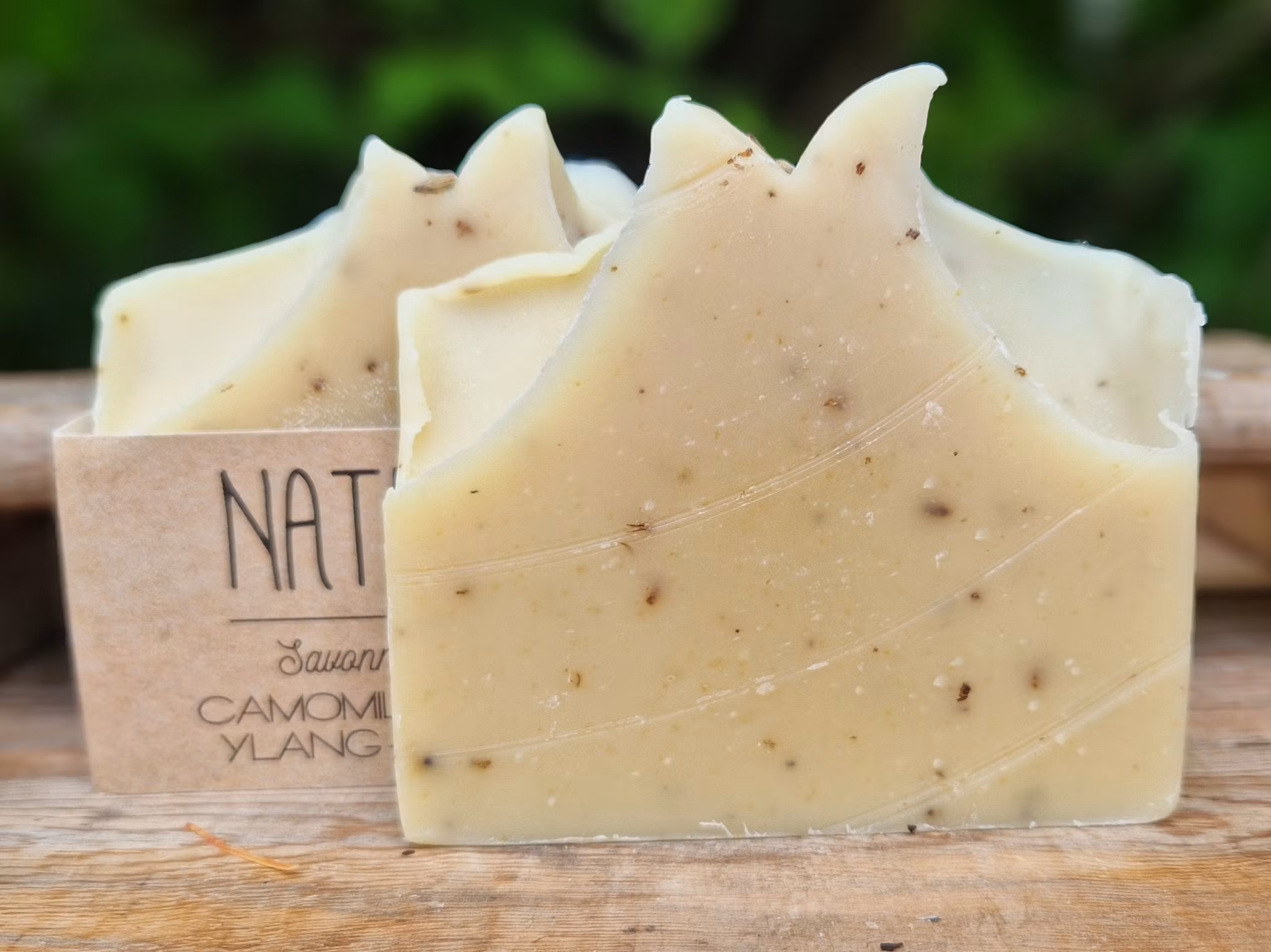 Kamomill & Lavendel – ekologisk naturtvål med ylang-ylang och getmjölk
