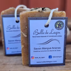 Mango & ananas - kallrörd naturtvål