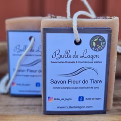 Tiare - kallrörd naturtvål med gardenia