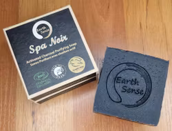 Earth sense - ekologisk naturtvål med aktivt kol och pepparmynta