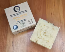 Earth sense - ekologisk naturtvål med ylang ylang och blåklintsblommor