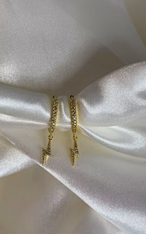 Flash glitter hoops