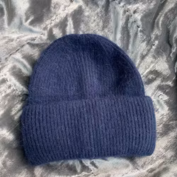 Classic beanie mörkblå