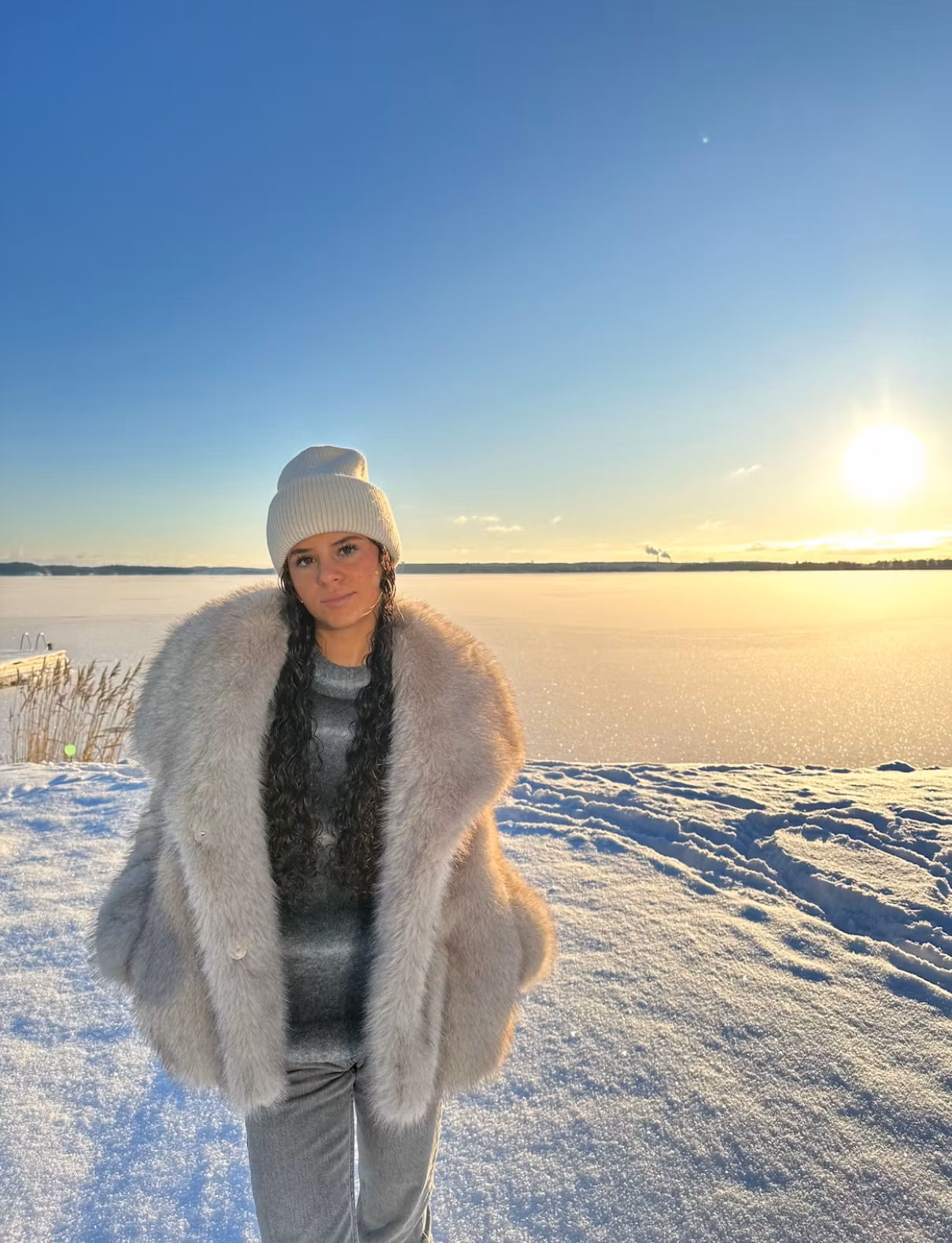 Classic beanie beige