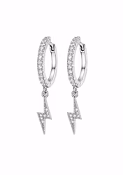 Flash glitter hoops