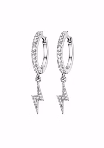 Flash glitter hoops
