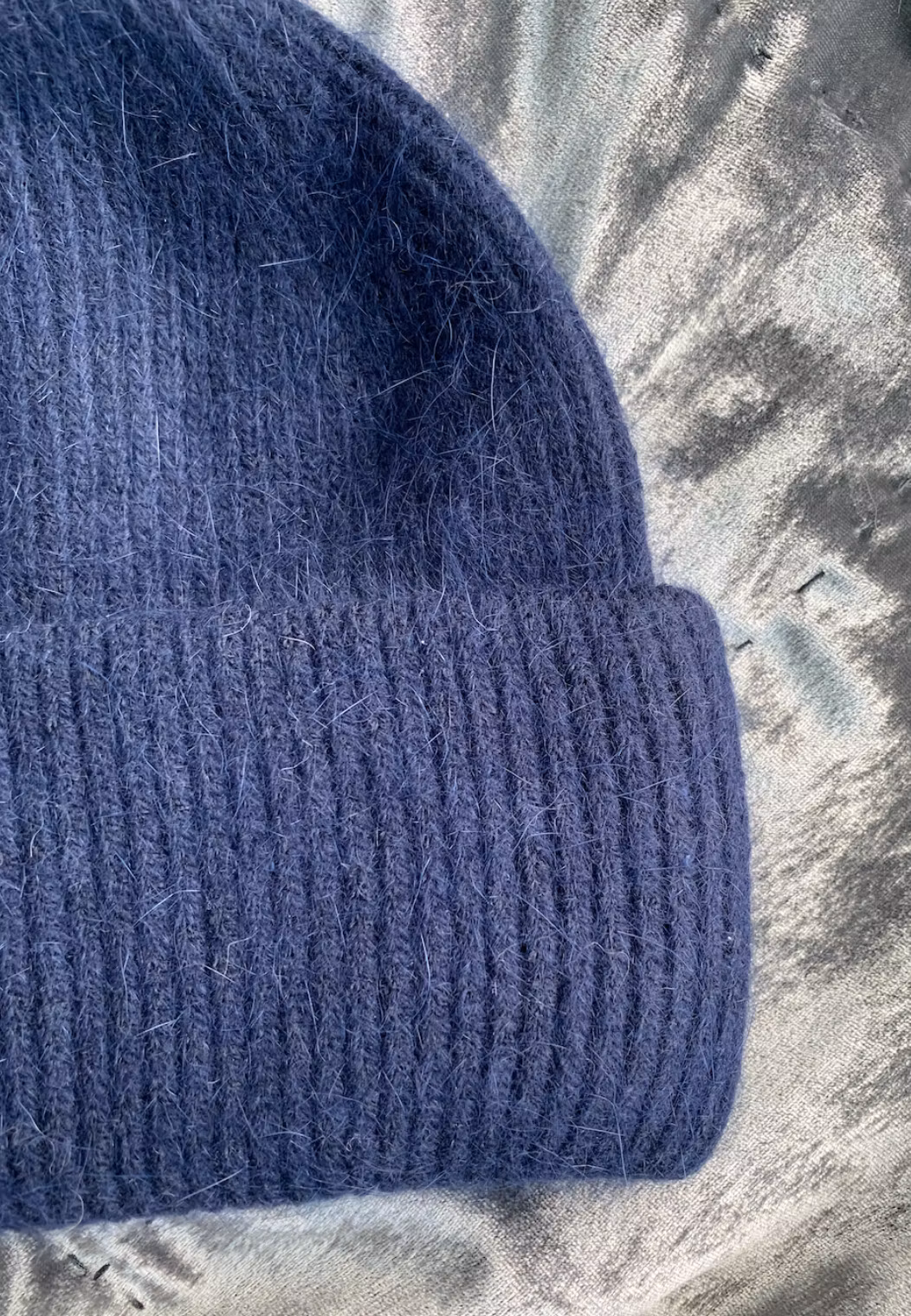 Classic beanie mörkblå