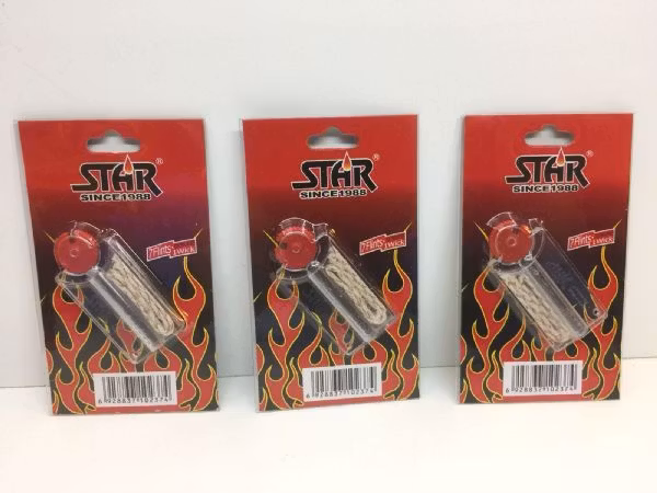 3 förpackningar Stift + Vekar (STAR)
