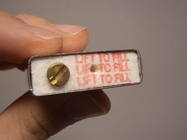 Zippotändare BLANK + tillbehör