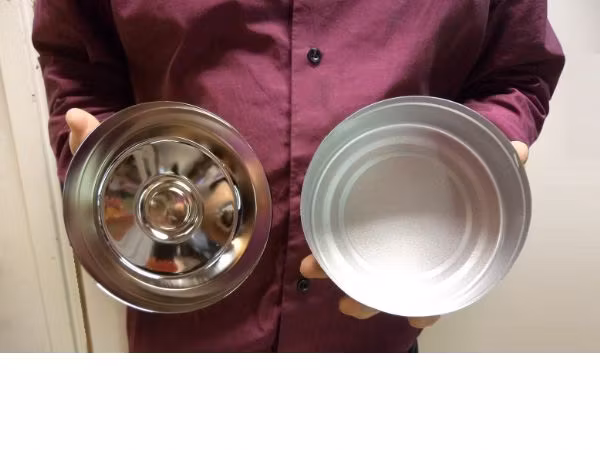 Askkopp Silver Xtra Large + tändare