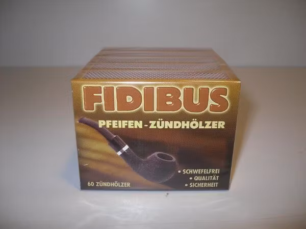 5 askar tändstickor till pipa