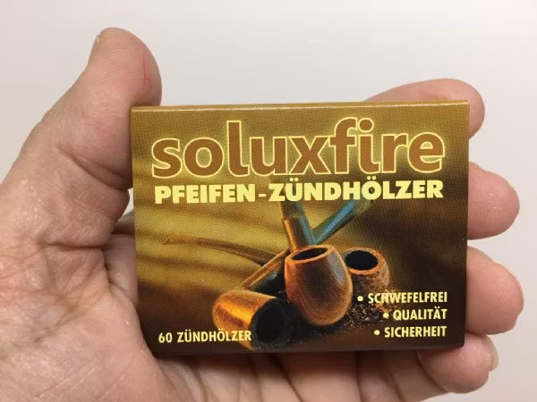 5 askar tändstickor till pipa