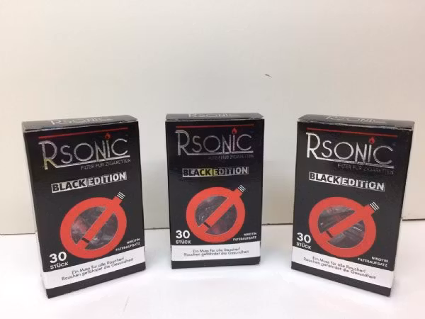 3 paket: RSONIC Filter munstycke (cigarett)
