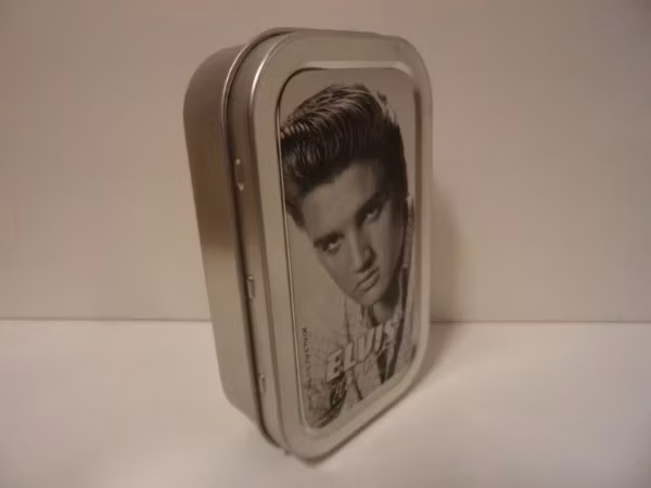 Cigarettetui Metall Elvis Presley Case