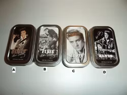 Cigarettetui Metall Elvis Presley Case