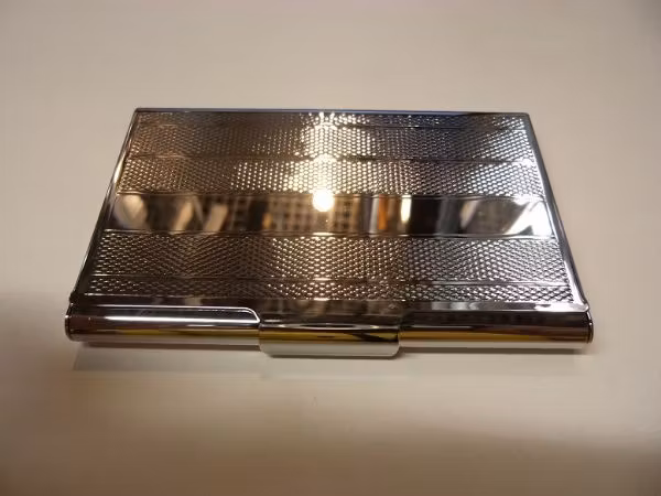 Plåtplånbok Mirror Stripes