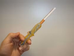 Cigarettmunstycke Glas + tillbehör
