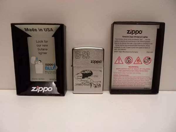 Zippotändare B52 + tillbehör