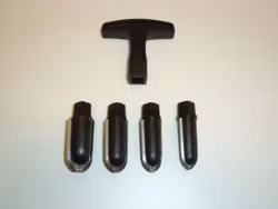 Pipfräs / Pipbrotsch i 4 storlekar (set)