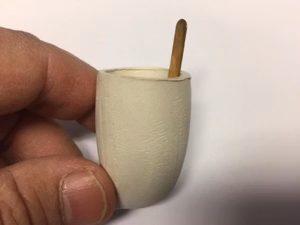 Lerpipa / Kritpipa Medium + tillbehör