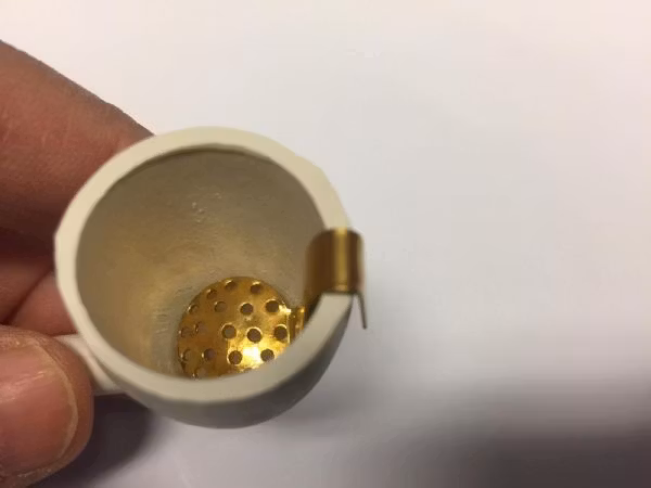 Lerpipa / Kritpipa Medium + tillbehör