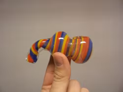 Glaspipa Bender + tillbehör
