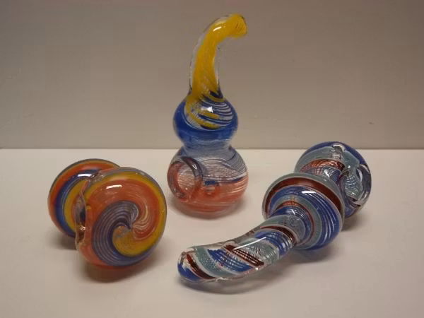 Glaspipa Bender + tillbehör