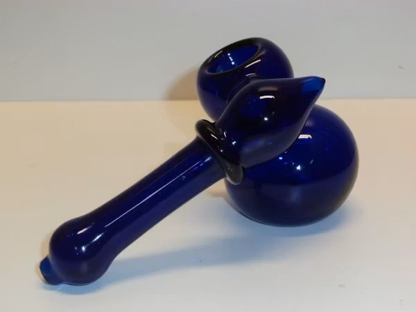 Glaspipa Biggy Blue + tillbehör