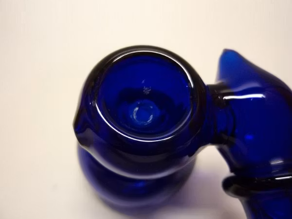 Glaspipa Biggy Blue + tillbehör