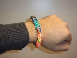Metallpipa Armband