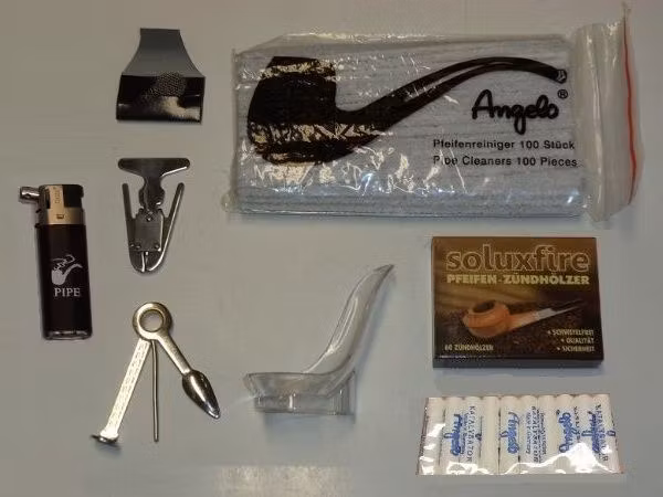 Angelo pipa med väska + tillbehör