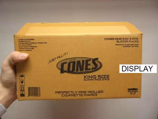 CONES: Färdigrullade koniska papper (3 x 3st) + tillbehör