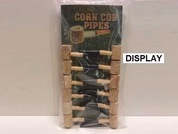 Majspipa DISPLAY + tillbehör