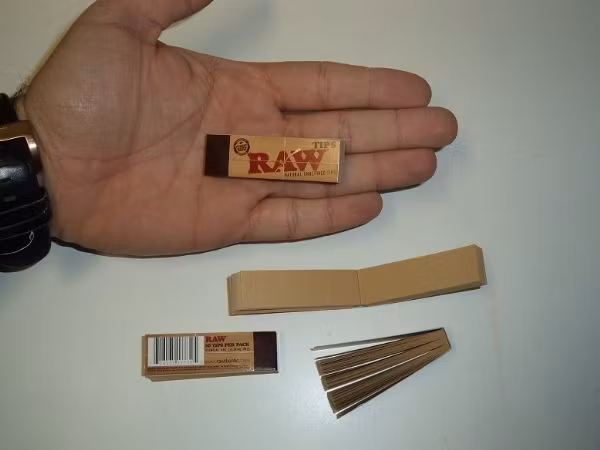 RAW Filtertips (8 förpackningar)