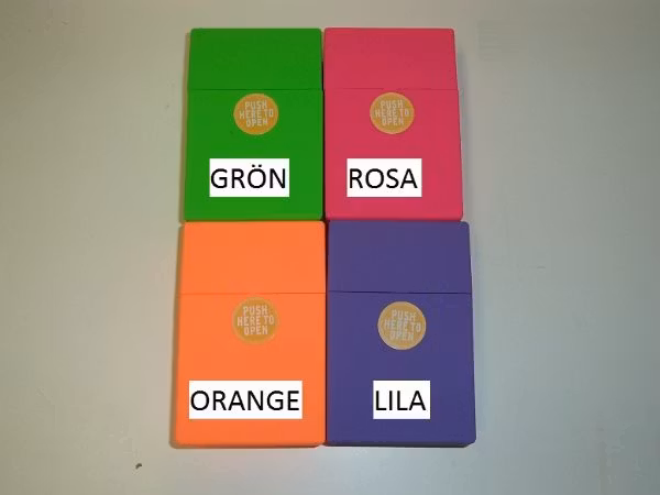 Cigarettetui Happy Colors