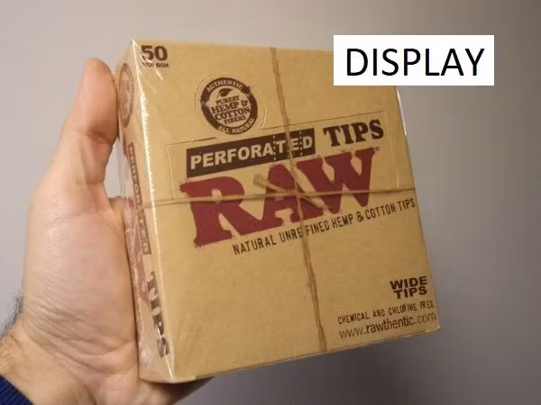 RAW Filtertips Wide (8 förpackningar)