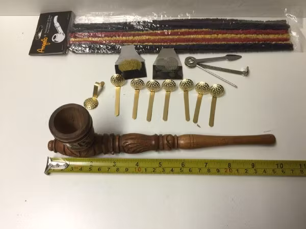 Indisk pipa + tillbehör