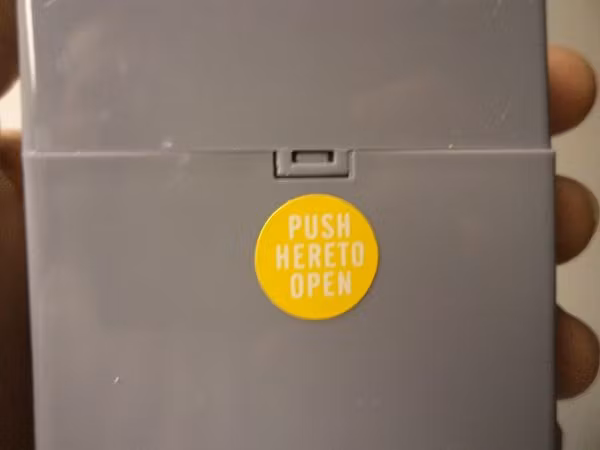 Cigarettetui Plastic