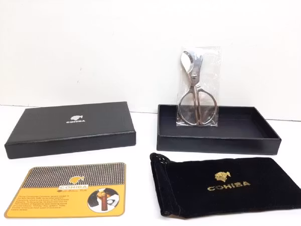 Cigarraskkopp / Askfat COHIBA + tillbehör