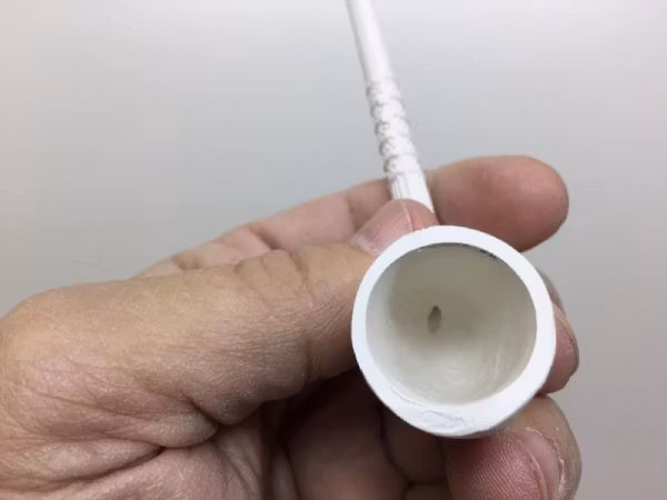 Lerpipa / Kritpipa Grip + tillbehör