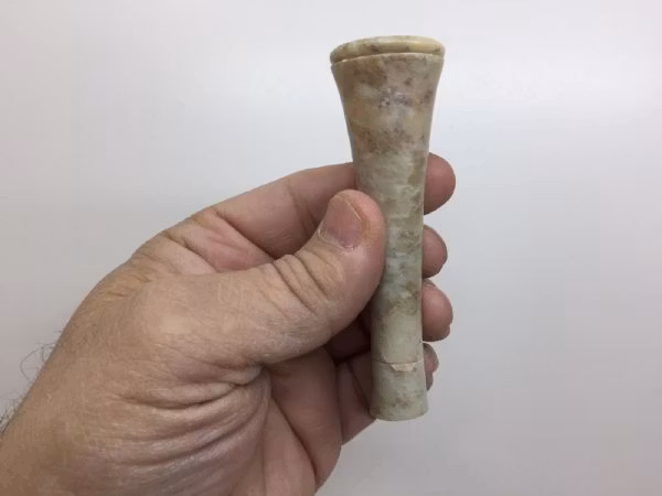 Stenpipa CHILLUM + tillbehör