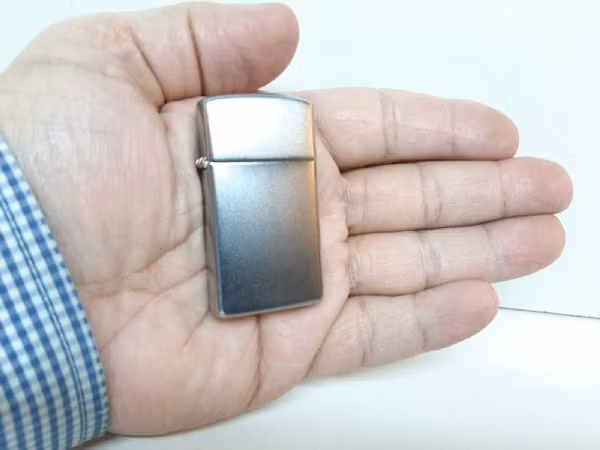 Zippotändare SLIM Matt + tillbehör