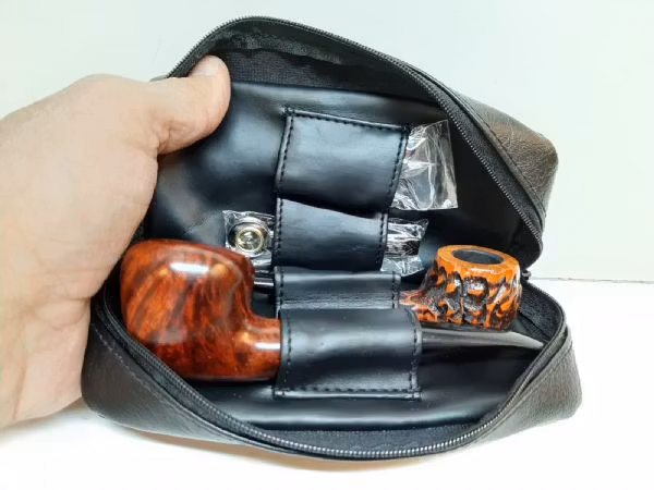 Pipväska / Pipfodral The Bag (2 pipor)